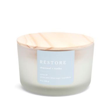 Charcoal + Tonka Scented 14 oz. 3-Wick Candle. View a larger version of this product image.