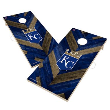 MLB Kansas City Royals Herringbone Cornhole Set. View a larger version of this product image.