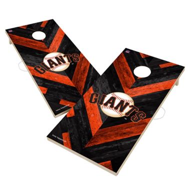 MLB San Francisco Giants Herringbone Cornhole Set. View a larger version of this product image.