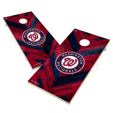 MLB Washington Nationals Herringbone Cornhole Set. View a larger version of this product image.