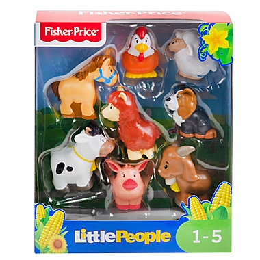 Fisher-Price® Little People® Farm Animal Friends 8-Piece Set | Bed Bath &  Beyond