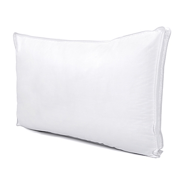 The I Can&rsquo;t Believe This Isn&rsquo;t Down Micro-Gel Jumbo Pillow in White. View a larger version of this product image.