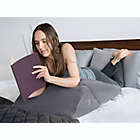 Alternate image 6 for Perfect Position Memory Foam Wedge Pillow in Grey