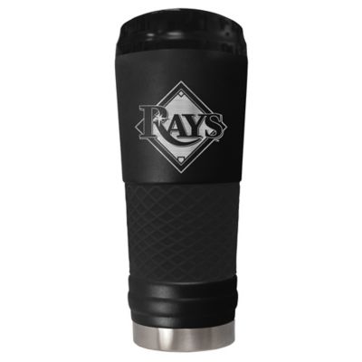 MLB Tampa Bay Rays 24 oz. Powder Coated Stealth Draft Tumbler | Bed