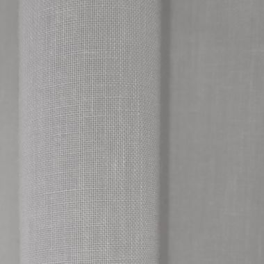 Bristol Semi-Sheer Window Scarf in Fog Grey (Single). View a larger version of this product image.