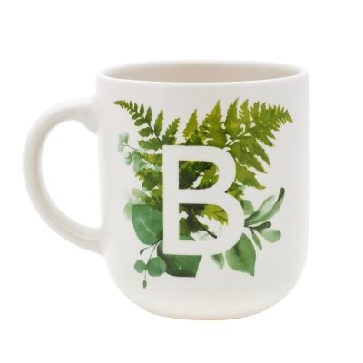 Bee &amp; Willow&trade; Botanical Monogram Letter &quot;B&quot; Coffee Mug