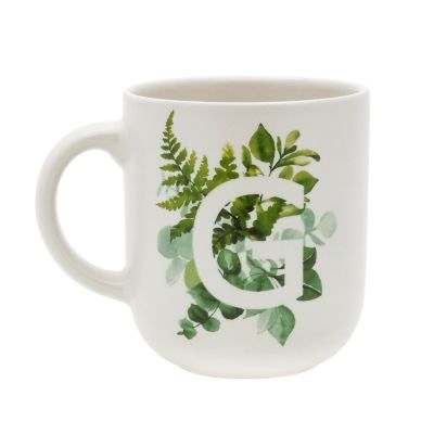 Bee &amp; Willow&trade; Botanical Monogram Letter &quot;G&quot; Coffee Mug