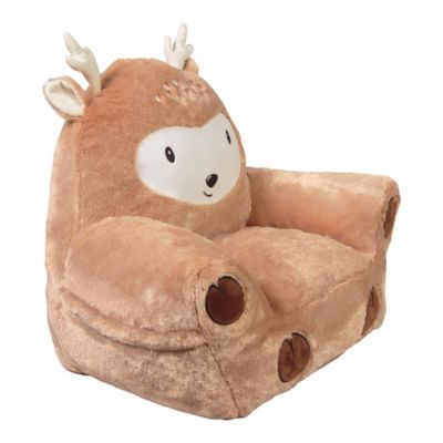 Trend Lab&reg; Deer Plush Character Chair in Tan