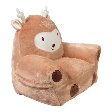 Trend Lab&reg; Deer Plush Character Chair in Tan. View a larger version of this product image.