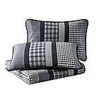 Alternate image 6 for Nautica&reg; Gulf Shores Twin Quilt Set in Charcoal