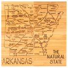Alternate image 2 for Totally Bamboo Arkansas Puzzle 5-Piece Coaster Set