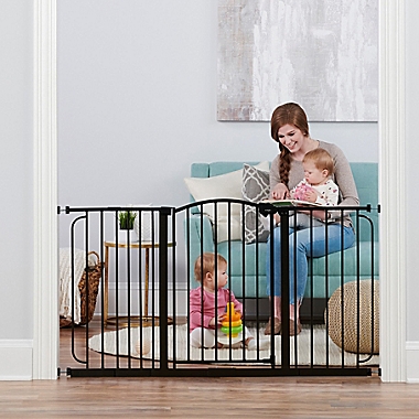 Regalo Home Accents Super Wide Safety Gate in Bronze. View a larger version of this product image.
