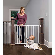 Regalo Top of Stair Baby Gate in White