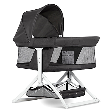 Dream on Me Insta-Fold Bassinet in Black. View a larger version of this product image.