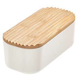 iDesign® Medium Compact Eco Bin with Bamboo Lid