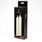 Alternate image 9 for Luminara&reg; Real-Flame Effect 8-Inch Battery Operated Taper Candles in Ivory (Set of 2)