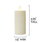 Alternate image 3 for Luminara&reg; Flameless Votive Candles in Ivory(Set of 2)