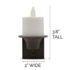 Alternate image 4 for Luminara&trade; Real-Flame Effect Nightlight