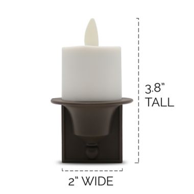 Luminara&trade; Real-Flame Effect Nightlight. View a larger version of this product image.