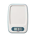 Alternate image 0 for Taylor Digital Kitchen Scale in White/Teal