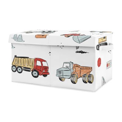 Sweet Jojo Designs Construction Truck Toy Bin
