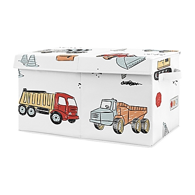 Sweet Jojo Designs Construction Truck Toy Bin. View a larger version of this product image.