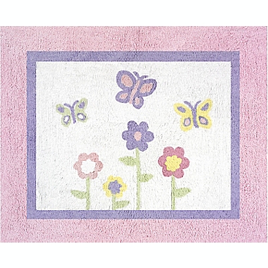 Sweet Jojo Designs Butterfly Crib Bedding Collection in Pink/Purple. View a larger version of this product image.