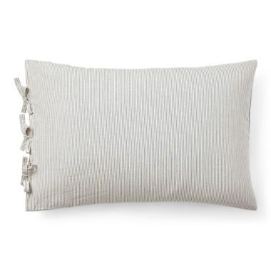 Lauren Ralph Lauren Gavin Oblong Throw Pillow in Cream/Indigo. View a larger version of this product image.