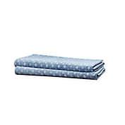 Lauren Ralph Lauren Gavin 200-Thread-Count Standard Pillowcases in Blue (Set of 2)