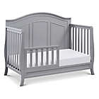 Alternate image 2 for DaVinci Emmett 4-in-1 Convertible Crib in Grey