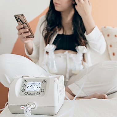 Dr. Brown&rsquo;s&trade; Customflow&trade; Double Electric Breast Pump. View a larger version of this product image.