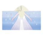 Alternate image 0 for Frozen Hooded Towel in Blue