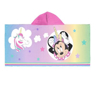 minnie hooded towel