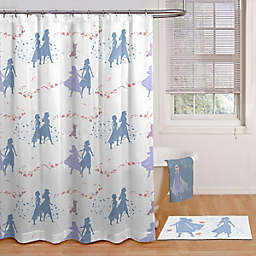 Disney® Frozen Shower Curtain and Hook Set in Blue