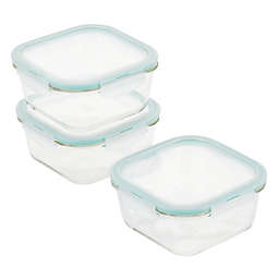 Lock and Lock Purely Better 3-Pack 20 oz. Rectangular Food Storage Containers