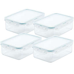 Lock and Lock Purely Better 4-Pack Rectangular Food Storage Containers
