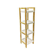 SALT&trade; Space Saver Floor Tower in White