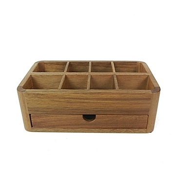Haven&trade; Acacia Vanity Organizer with Drawer. View a larger version of this product image.