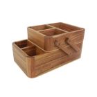 Alternate image 0 for Haven&trade; Acacia Hinged Vanity Organizer