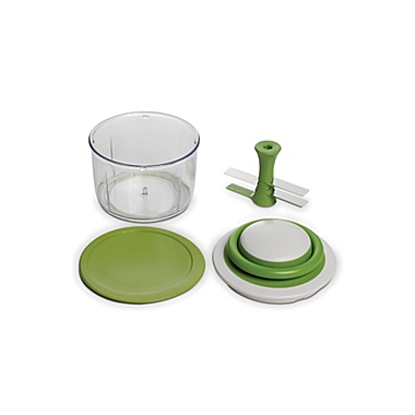 Chef&#39;n&reg; VeggiChop Hand-Powered Food Chopper in Green. View a larger version of this product image.