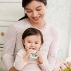 Alternate image 2 for Baby Toon&trade; Elephant Silicone Teething Spoon in Teal