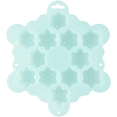 Details about   Wilton 6 CAVITY SNOWFLAKE SILICONE CAKE MOLD Brownies & More #2105-4831 NEW 
