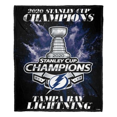 Nhl Tampa Bay Lightning Stanley Cup Champs 50 Inch X 60 Inch Silk Touch Throw Bed Bath Beyond