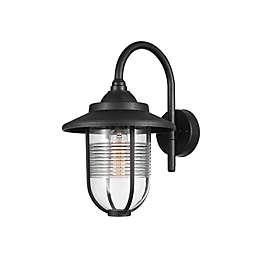 Globe Electric Amalfi Outdoor Wall Sconce in Black