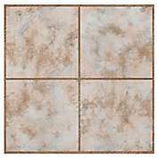 Achim Portfolio 9-Pack 12-Inch Vinyl Floor Tiles in Rustic