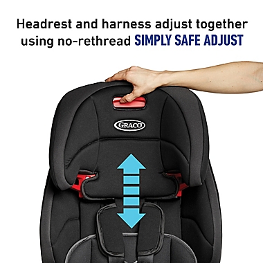 Graco&reg; Tranzitions&trade; 3-in-1 Harness Booster Car Seat in Proof. View a larger version of this product image.
