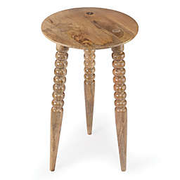 Butler Fluornoy Wood Accent Table in Light Brown