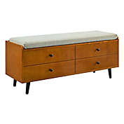 Forest Gate&trade; Mid-Century Modern Lift Top Entryway Storage Bench