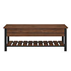 Alternate image 5 for Forest Gate&trade; Blanch Open-Top Storage Bench in Walnut