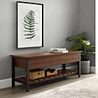 Alternate image 6 for Forest Gate&trade; Blanch Open-Top Storage Bench in Walnut